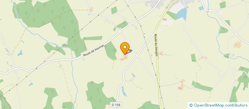 localisation de l'entreprise GROUPEMENT AGRICOLE D EXPLOITATION EN COMMUN AGREE JOURLIN  SALIGNY-SUR-ROUDON