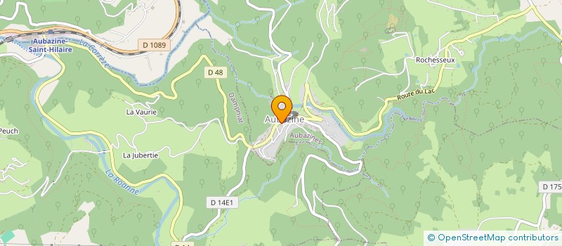 localisation de l'entreprise GROUPEMENT AGRICOLE D'EXPLOITATION EN COMMUN AGREE LA FERME DU DOLMEN à BEYNAT