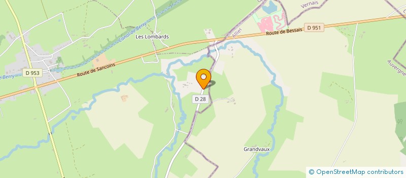 localisation de l'entreprise GROUPEMENT AGRICOLE D'EXPLOITATION EN COMMUN AGREE LE LIARD  CHARENTON-DU-CHER