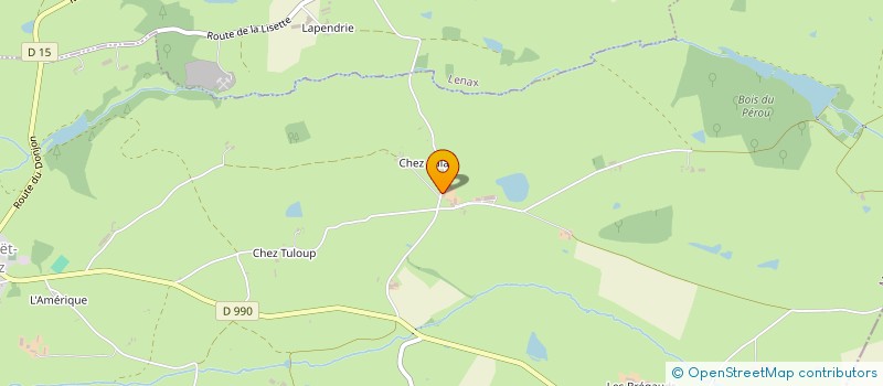 localisation de l'entreprise GROUPEMENT AGRICOLE D EXPLOITATION EN COMMUN AGREE LEROY  MONTAIGUET-EN-FOREZ