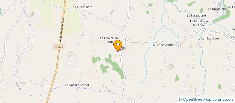 localisation de l'entreprise GROUPEMENT AGRICOLE D'EXPLOITATION EN COMMUN AGREE LES RUCHERS DU BOCAGE VIROIS  VIRE-NORMANDIE