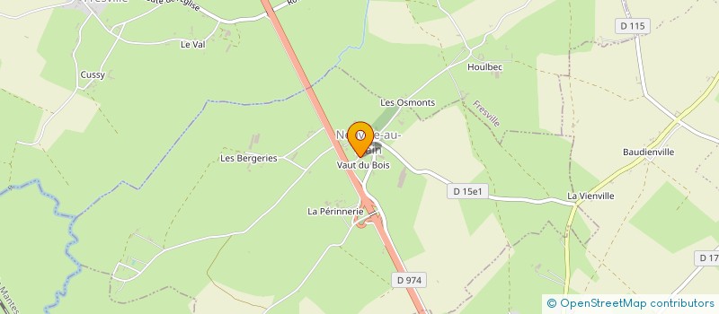 localisation de l'entreprise GROUPEMENT AGRICOLE D'EXPLOITATION EN COMMUN AGREE LES VIENVILLES  NEUVILLE-AU-PLAIN