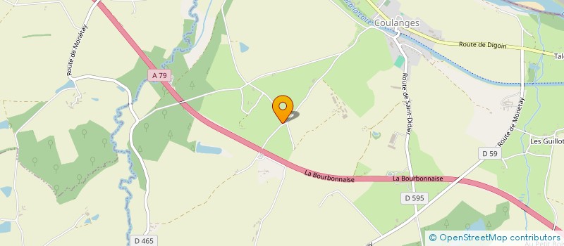 localisation de l'entreprise GROUPEMENT AGRICOLE D EXPLOITATION EN COMMUN AGREE RAVE  MONETAY-SUR-LOIRE