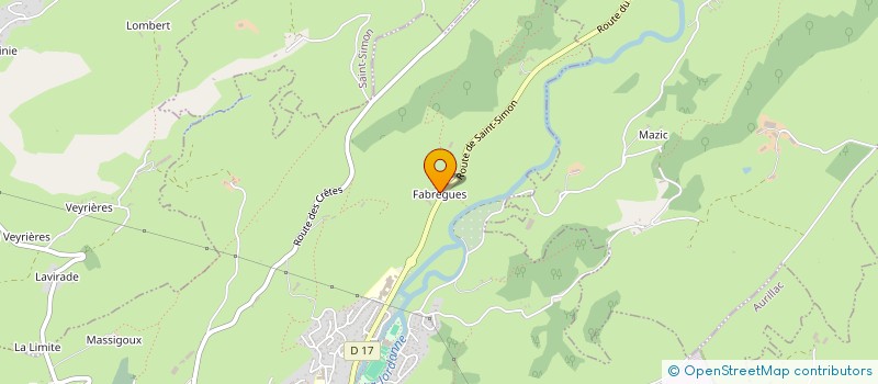 localisation de l'entreprise GROUPEMENT AGRICOLE D'EXPLOITATION EN COMMUN AGREE SALLES A FABREGUES à AURILLAC