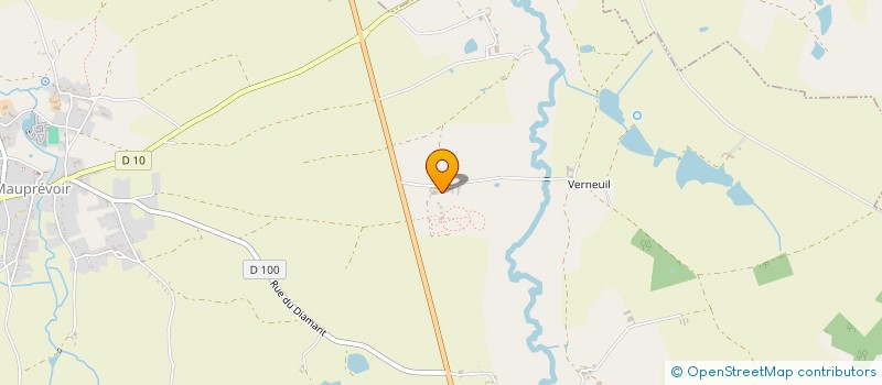 localisation de l'entreprise GROUPEMENT AGRICOLE D'EXPLOITATION EN COMMUN AGREE SARDIN DE LA PHILIPPIERE  MAUPREVOIR