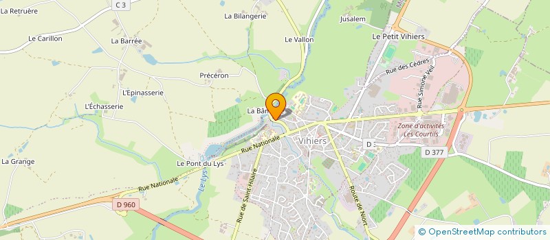 localisation de l'entreprise GROUPEMENT AGRICOLE D'EXPLOITATION EN COMMUN AGREE SOURICE FRERES à LYS-HAUT-LAYON