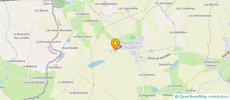 localisation de l'entreprise GROUPEMENT AGRICOLE D EXPLOITATION EN COMMUN AGREE VALLERAY  MONTJEAN