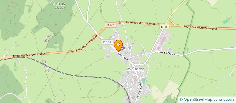 localisation de l'entreprise GROUPEMENT AGRICOLE D'EXPLOITATION EN COMMUN AGREEE DES MELEZES à LONGECHAUX