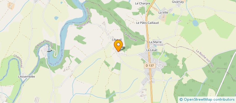 localisation de l'entreprise GROUPEMENT AGRICOLE D'EXPLOITATION EN COMMUN ALLETRU à SAINT-MARTIN-LARS-EN-STE-HERMINE