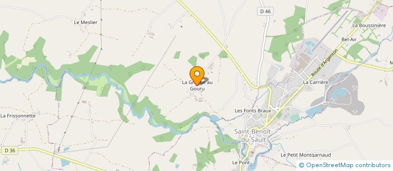 localisation de l'entreprise GROUPEMENT AGRICOLE D'EXPLOITATION EN COMMUN BEAUDAT AUZANNET à ROUSSINES