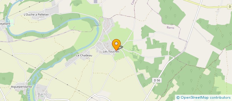 localisation de l'entreprise GROUPEMENT AGRICOLE D'EXPLOITATION EN COMMUN BOUTINOT à POURSAC
