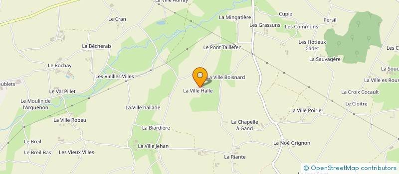 localisation de l'entreprise GROUPEMENT AGRICOLE D'EXPLOITATION EN COMMUN BROUAZIN à PLENEE-JUGON