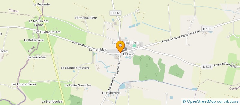 localisation de l'entreprise GROUPEMENT AGRICOLE D EXPLOITATION EN COMMUN CARTRON à SENONNES