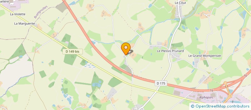 localisation de l'entreprise GROUPEMENT AGRICOLE D'EXPLOITATION EN COMMUN CGM à BRESSUIRE