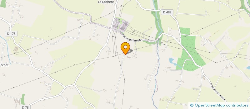 localisation de l'entreprise GROUPEMENT AGRICOLE D'EXPLOITATION EN COMMUN CHOISNEL à SAINT-AUBIN-DE-TERREGATTE