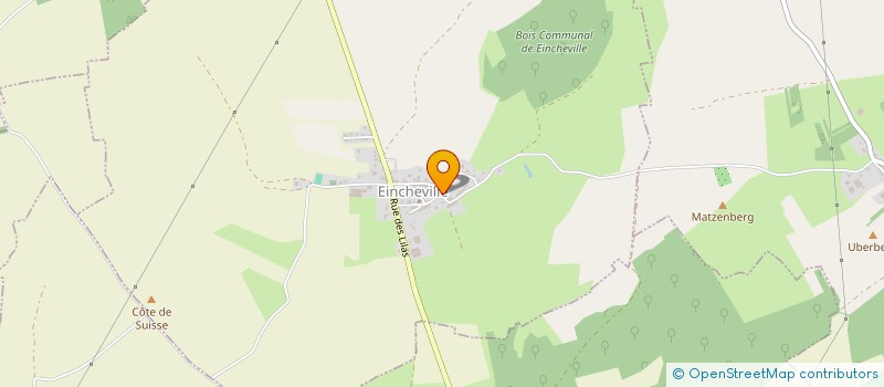 localisation de l'entreprise GROUPEMENT AGRICOLE D'EXPLOITATION EN COMMUN CLARA  RACRANGE