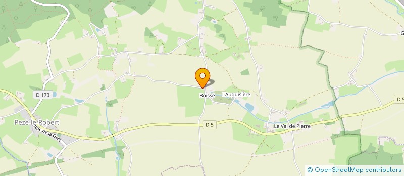 localisation de l'entreprise GROUPEMENT AGRICOLE D EXPLOITATION EN COMMUN CORBIN  CRISSE