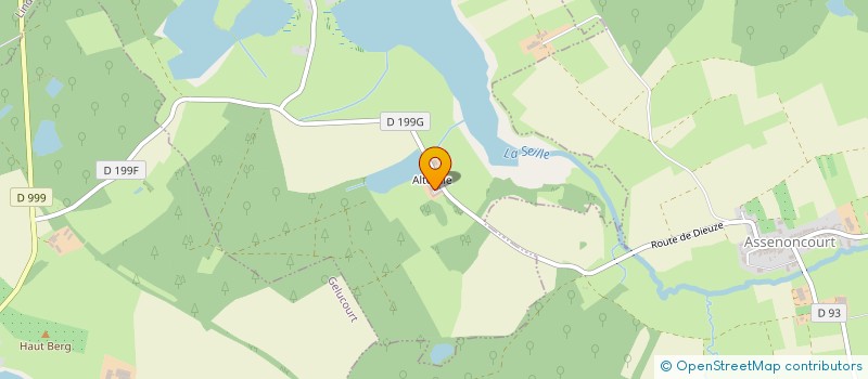 localisation de l'entreprise GROUPEMENT AGRICOLE D'EXPLOITATION EN COMMUN D'ALTEVILLE  TARQUIMPOL