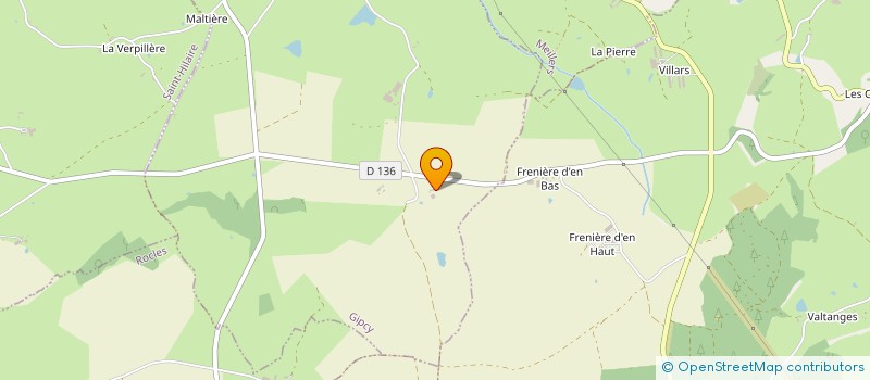 localisation de l'entreprise GROUPEMENT AGRICOLE D'EXPLOITATION EN COMMUN DE BEAUVOIR  GIPCY