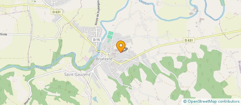 localisation de l'entreprise GROUPEMENT AGRICOLE D'EXPLOITATION EN COMMUN DE BRUGUIERE  PUYBEGON