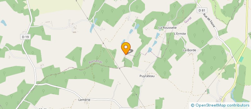 localisation de l'entreprise GROUPEMENT AGRICOLE D'EXPLOITATION EN COMMUN DE CHEZ POIRIER  EDON