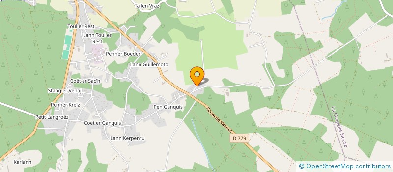 localisation de l'entreprise GROUPEMENT AGRICOLE D'EXPLOITATION EN COMMUN DE FLORANGES à CAMORS