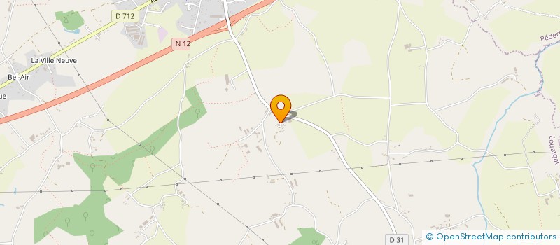 localisation de l'entreprise GROUPEMENT AGRICOLE D'EXPLOITATION EN COMMUN DE FRUGUEL à LOUARGAT