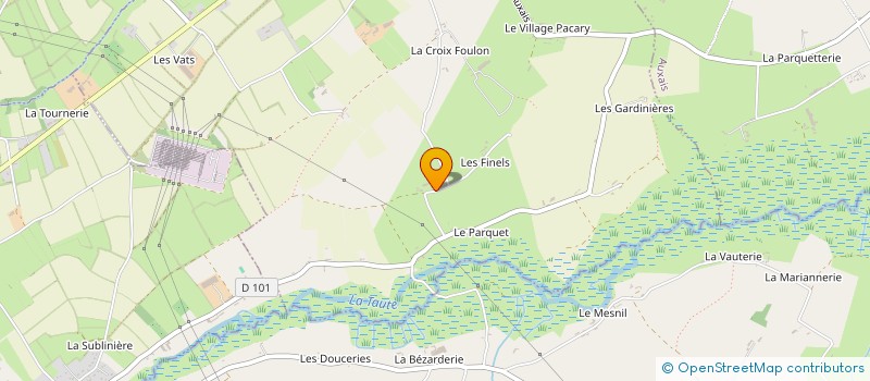 localisation de l'entreprise GROUPEMENT AGRICOLE D'EXPLOITATION EN COMMUN DE GAEC LA NORMANDE DE GOMBERT à RAIDS