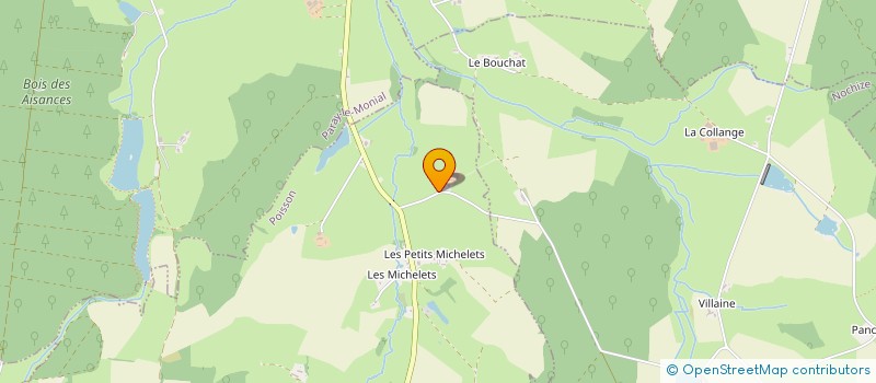 localisation de l'entreprise GROUPEMENT AGRICOLE D'EXPLOITATION EN COMMUN DE L'AGNEAU FLEURY  POISSON