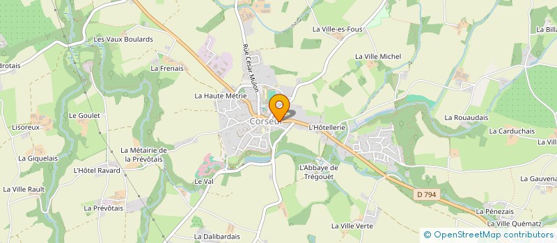 localisation de l'entreprise GROUPEMENT AGRICOLE D'EXPLOITATION EN COMMUN DE L'ALLEE DU TEMPLE à PLOREC-SUR-ARGUENON