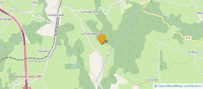 localisation de l'entreprise GROUPEMENT AGRICOLE D'EXPLOITATION EN COMMUN DE LA CROUSITE à RUYNES-EN-MARGERIDE
