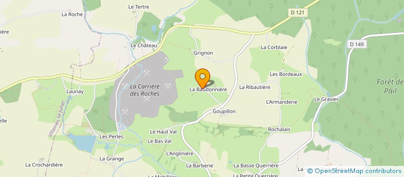 localisation de l'entreprise GROUPEMENT AGRICOLE D'EXPLOITATION EN COMMUN DE LA DESTINEE  AVERTON