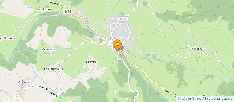 localisation de l'entreprise GROUPEMENT AGRICOLE D'EXPLOITATION EN COMMUN DE LA FREYDEYRE à MOUDEYRES
