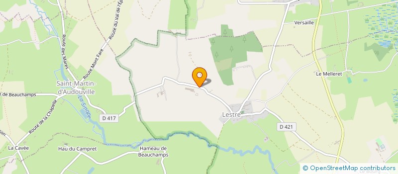 localisation de l'entreprise GROUPEMENT AGRICOLE D'EXPLOITATION EN COMMUN DE LA GERMAINERIE à LESTRE