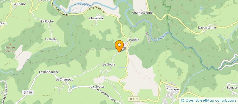 localisation de l'entreprise GROUPEMENT AGRICOLE D'EXPLOITATION EN COMMUN DE LA LOGE DE PRINTEMPS  SAUVAIN