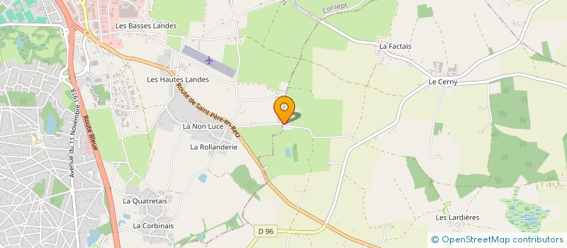 localisation de l'entreprise GROUPEMENT AGRICOLE D'EXPLOITATION EN COMMUN DE LA MAULEVRAIS à SAINT-PERE-EN-RETZ