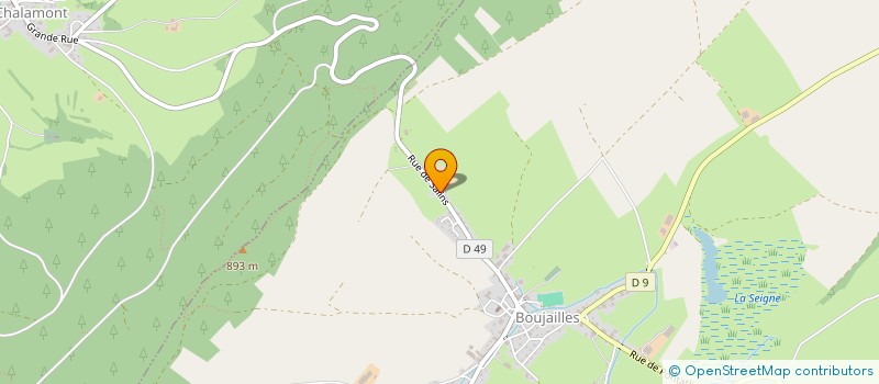 localisation de l'entreprise GROUPEMENT AGRICOLE D'EXPLOITATION EN COMMUN DE LA TOUR à BOUJAILLES