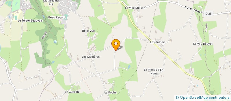 localisation de l'entreprise GROUPEMENT AGRICOLE D'EXPLOITATION EN COMMUN DE LA VILLE MENO à TREDANIEL