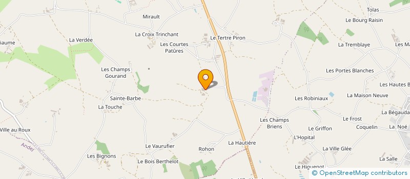 localisation de l'entreprise GROUPEMENT AGRICOLE D'EXPLOITATION EN COMMUN DE LAMBERT à LAMBALLE-ARMOR