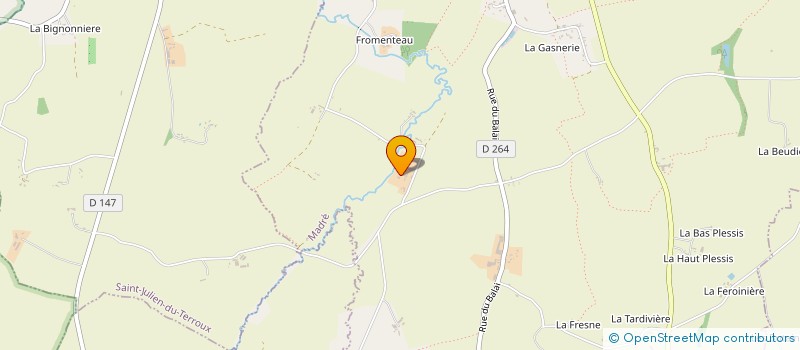 localisation de l'entreprise GROUPEMENT AGRICOLE D'EXPLOITATION EN COMMUN DE LARSONNIERE à MADRE