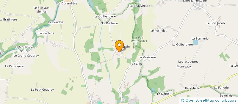 localisation de l'entreprise GROUPEMENT AGRICOLE D EXPLOITATION EN COMMUN DE LOUVERNE à CHANTRIGNE