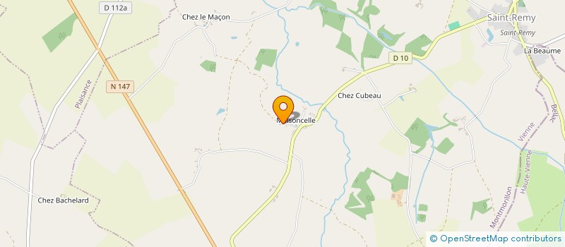 localisation de l'entreprise GROUPEMENT AGRICOLE D'EXPLOITATION EN COMMUN DE MAISONCELLE à LATHUS-SAINT-REMY