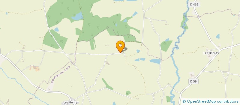 localisation de l'entreprise GROUPEMENT AGRICOLE D'EXPLOITATION EN COMMUN DE MONTPLAISIR  SALIGNY-SUR-ROUDON