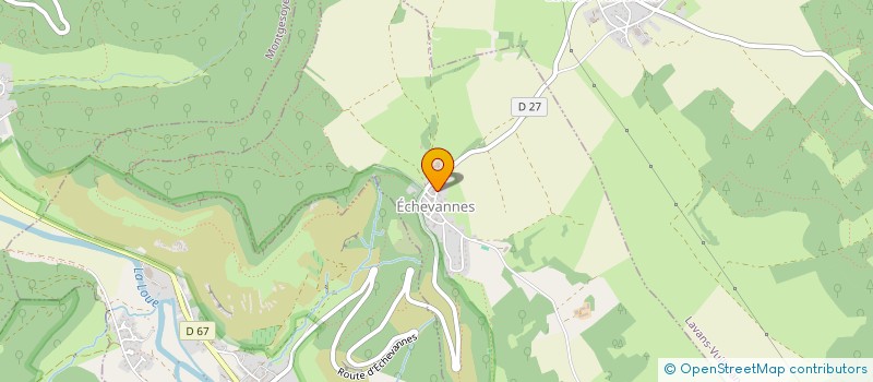 localisation de l'entreprise GROUPEMENT AGRICOLE D EXPLOITATION EN COMMUN DE SUCHAUX à ECHEVANNES