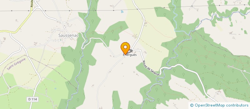 localisation de l'entreprise GROUPEMENT AGRICOLE D'EXPLOITATION EN COMMUN DE VERGOGNE  VALDERIES