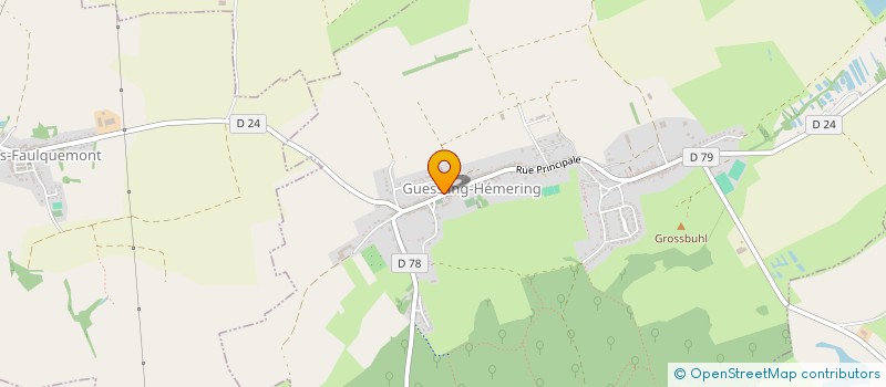 localisation de l'entreprise GROUPEMENT AGRICOLE D'EXPLOITATION EN COMMUN DECKER  VAHL-LES-FAULQUEMONT