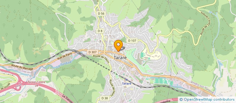 localisation de l'entreprise GROUPEMENT AGRICOLE D'EXPLOITATION EN COMMUN DES DEUX MONTS à AFFOUX
