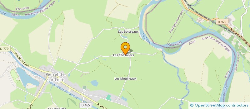 localisation de l'entreprise GROUPEMENT AGRICOLE D'EXPLOITATION EN COMMUN DES GOURLIERS  MONETAY-SUR-LOIRE