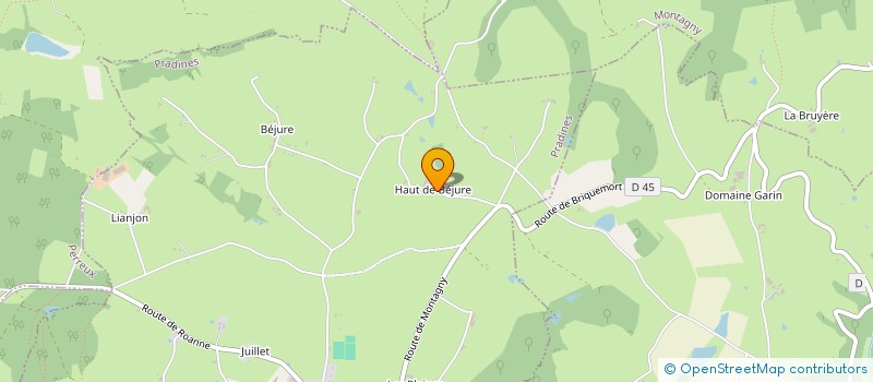 localisation de l'entreprise GROUPEMENT AGRICOLE D'EXPLOITATION EN COMMUN DES HAUTS DE BEJURE à PRADINES