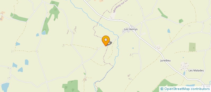 localisation de l'entreprise GROUPEMENT AGRICOLE D EXPLOITATION EN COMMUN DES HENRYS  MONETAY-SUR-LOIRE